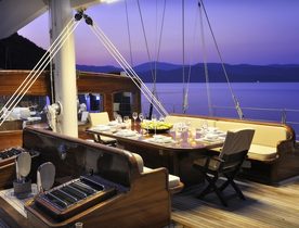 Charter James Bond ‘Skyfall’ Sailing Yacht REGINA in St Barts