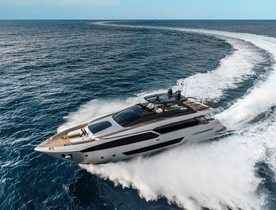 Ferretti exclusively debut Riva 90 Argo