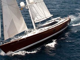 Sailing Yacht Ludynosa G Available to Charter in the Mediterranean