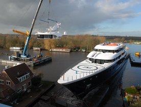 Video - Largest Feadship Superyacht 'Hull 808' Undergoing Final Works 