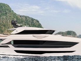 First FD102 superyacht from Horizon Yachts now under construction