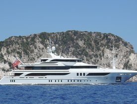 Charter fleet welcomes 56m Benetti yacht AELIA to its ranks 