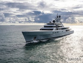 142m Lürssen Superyacht DRAGONFLY departs Lemwerder ahead of delivery