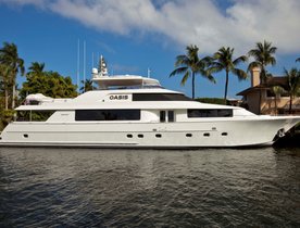 Refitted Motor Yacht OASIS Ready for Charter in the Bahamas