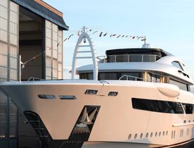 52m superyacht  FLORENTIA launched by Rossinavi 