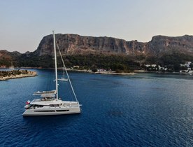 Embark on a bespoke 2024 Greece yacht charter with SERENISSIMA III