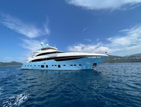 Embark on a relaxing Greece yacht charter with 40M LE VERSEAU