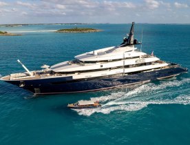 Iconic MAN OF STEEL available for West Mediterranean charters for the very first time