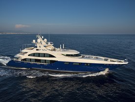 RESILIENCE renamed superyacht ARBEMA and available for Mediterranean yacht charter right now