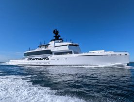 Silver Yachts' explorer Project Globalfast renamed WANDERLUST on delivery