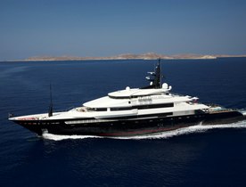 Superyacht charter ALFA NERO completes refit ahead of return to yacht charter market