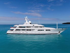 Remaining winter availability for 62m Feadship yacht FLAG