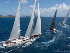 Charter yachts prepare for St Barths Bucket 2018