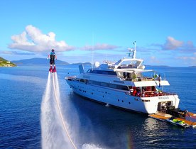 Superyacht MIRAGGIO offers special deal on Bahamas yacht charters