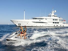 Last-minute availability aboard 54m Amels yacht SPIRIT for a Mediterranean luxury charter
