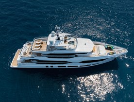 37M Majesty Yachts superyacht OPTIMISM joins fleet of Caribbean yacht charters