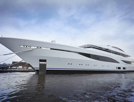 Feadship successfully launch 75m ARROW superyacht