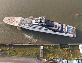 VIDEO: Lurssen’s 142m megayacht NORD (Project Opus) floats out again