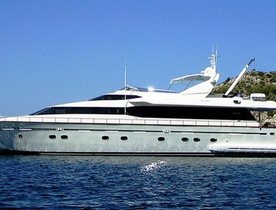 Greece charter special: discount offer for 31m motor yacht FALCON ISLAND