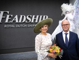 New eco-friendly Feadship yard opened by Queen Maxima of the Netherlands