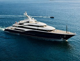Turquoise Yachts Delivers 88m Charter Yacht ANGELIQUE as the Largest Yacht Ever Built in Turkey