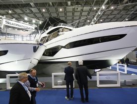 First luxury yachts in place for 50th Boot Dusseldorf show