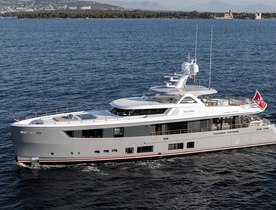 36m yacht MANA I available for luxury Balearics charters
