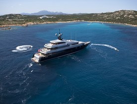 Superyacht SLIPSTREAM Cruising in the French Riviera this Summer