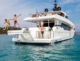 Brand new charter yacht ONEWORLD impresses at Sanctuary Cove International Boat Show