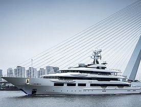 Oceanco's 90m DreAMBoat sets off on maiden voyage