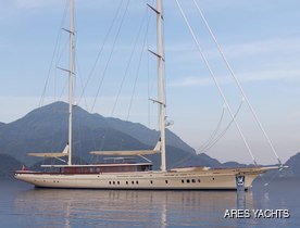 ARES Yachts’ 62m Sailing Yacht SIMENA Completes Successful Sea Trials Ahead of Charter Debut