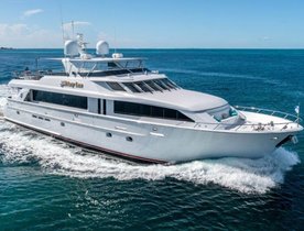 Thanksgiving yacht rentals: last remaining availability for 30m charter yacht VICTORY LANE  