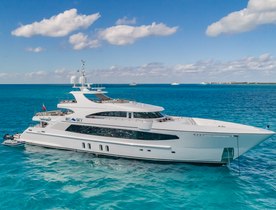 Freshly refitted 48m BIG SKY now available for Bahamas yacht charters