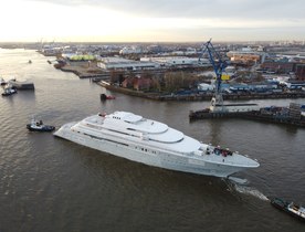 Exclusive photos of 146m Lurssen 'Project Opera'