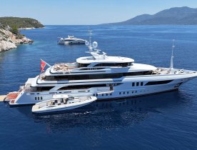 Monaco Yacht Show 2026: Superyacht Charter AELIA Confirmed For Attending Fleet At Anchor