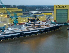 Lurssen launch 145m LUMINANCE 