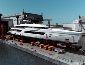 Fourth Amels 60 hull launches in the Netherlands