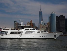 Superyacht SIMA Offers a Luxury New York Charter Vacation