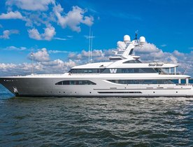 58m Feadship superyacht W redelivered after 10 month refit 