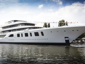 Brand New 92m Feadship Superyacht AQUARIUS Launched In Aalsmeer