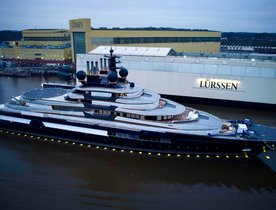 Delivery completed for Lürssen's 145m superyacht LUMINANCE
