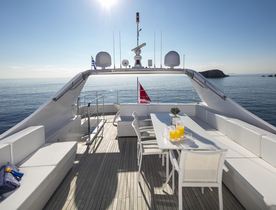 Superyacht NASHIRA Joins The Greek Charter Fleet