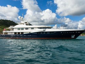 Amels charter yacht DENIKI embarks on two-year global expedition