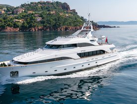 Private Benetti charter yacht DXB available for Mediterranean yacht charters
