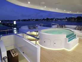 Luxury Motor Yacht INCEPTION Available in the Caribbean 