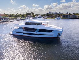 Brand new 27m motor yacht DAY ONE now available for Bahamas yacht charters