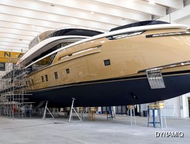 Dynamiq’s flagship 41m superyacht STEFANIA ready for launch