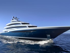 Turquoise Yachts reveals 84m superyacht Project Atlas