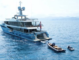 55m Amels charter yacht GALENE delivered