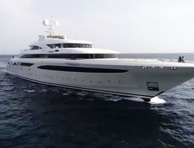 Video: 85m superyacht O'PTASIA during sea trials in Greece